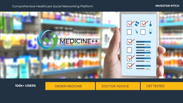 medicine startup pitch deck